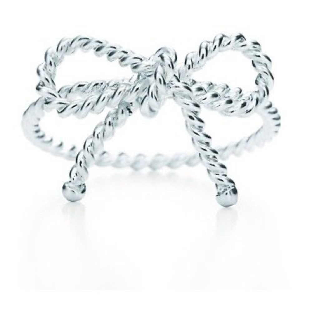 Tiffany twisted bow ring